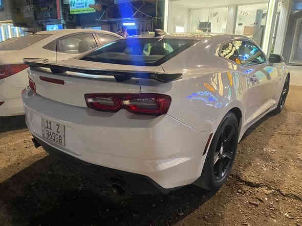 السلام عليكم كمارو 2023 للبيع ايكو بوست محرك 2300 تيربو فول فتحه سقف بصمه مرقمه بغداد أنكليزي بسمي كير محرك صدر تبريد على وضع شركه حادثه موضح بصور بنيد بدون دواخل وقبق صندوك بيه سحب بلبدنه الخلفيه سيارة ماشيه 40 بدون نقص وسعره جدا مناسب 138 ورقه قفل بدون اي عمله مكانه بغداد البياع ***********
