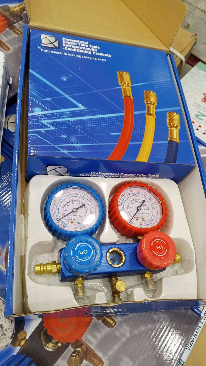 سلام عليكم متوفر جميع ادوات الحتياطيه الاجهزة التبريد والتكيف وجميع انواع الغازات  والانابيب يتوفر تيوبات اللحيم للستفسار***********

