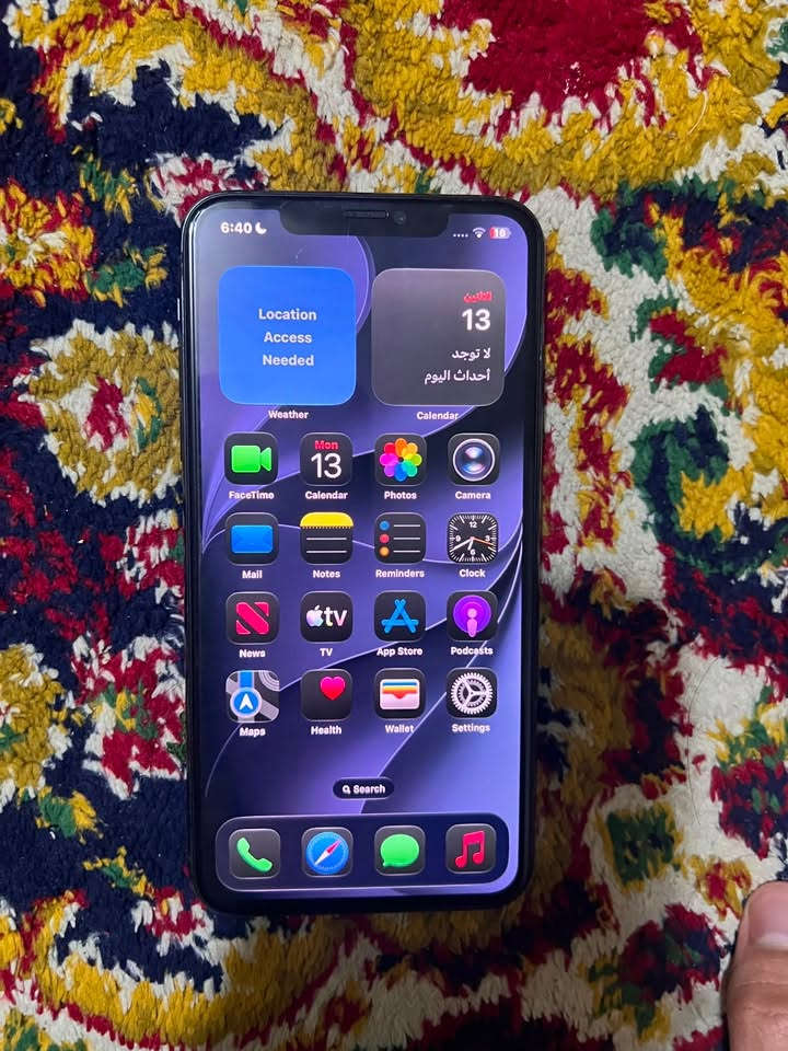 سلام عليكم ايفون للبيع
1 ) ايفون 11 برو ماكس
2 ) بطارية ‎%‎94 🔋
3 ) ذاكرة 256
4 ) فيس أيدي شغال
5 ) مبدل شاشة نوعية زينة
6 ) سعره 250 الف
7 ) كل شيء يعمل صوت أتصال أنترنت
ملاحظة : بطارية ليس مرفوع تم فحصه عبر حاسوب وتم تأكيد عبر برنامج بطارية 94 وشخوط مال لزكة مو شاشة
العنوان : بغداد - المشتل شارع مطبك
الرقم : ***********

