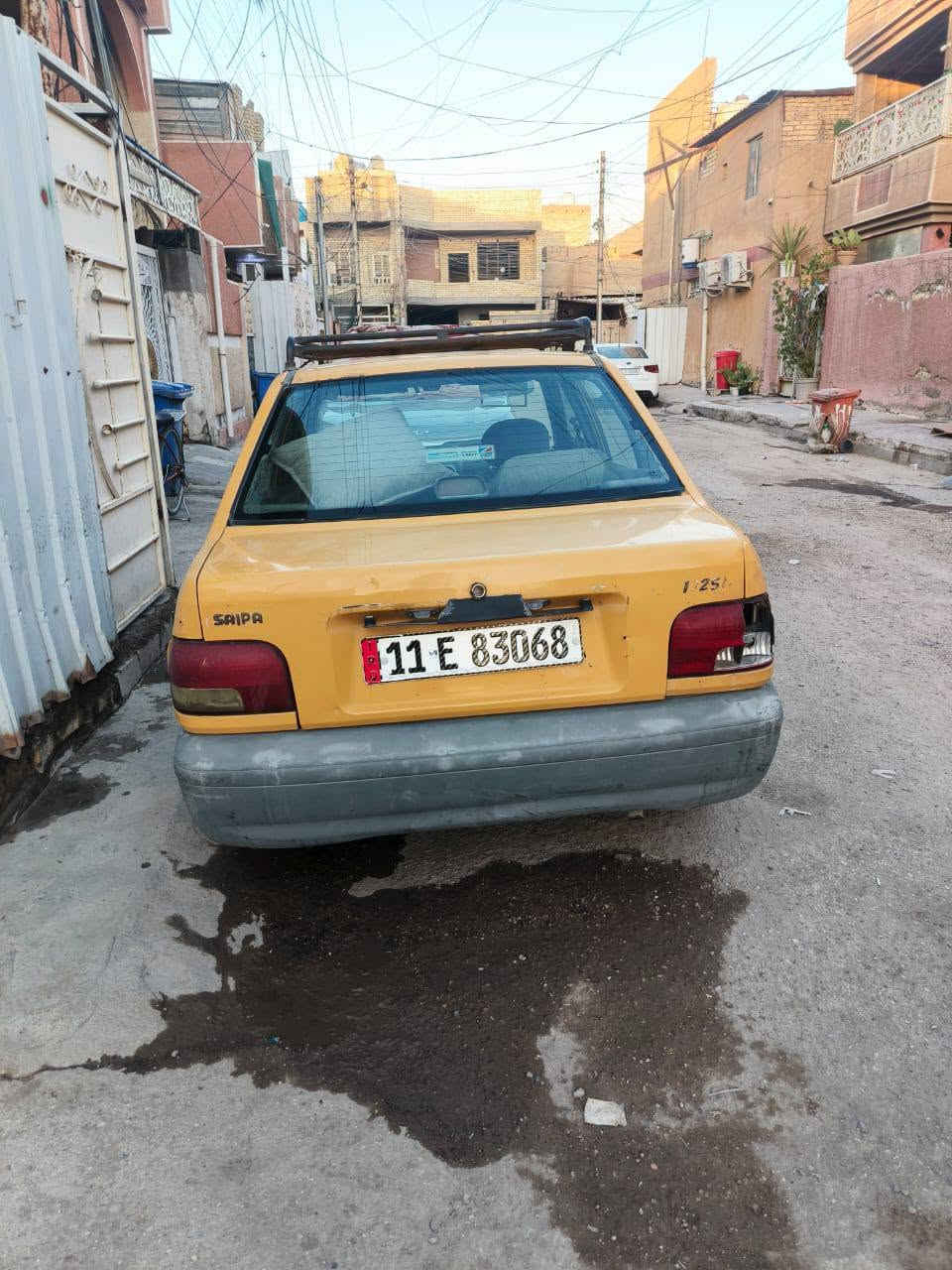 السلام عليكم سايبه للبيع موديل 13 سعرها 22 السياره شغالها نقصها باتري فقط مكاني بغداد الشعب 
*********** بغداد, العراق
