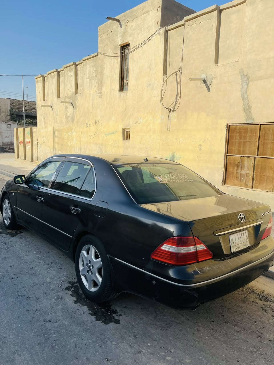 سلام عليكم تويوتا سيليستور موديل 2002 رقم كركوك تحويل مباشر مدفوع كمرك وقرصها موجود تحويل يمته ماتريد مكفوله من كص وعيب شرعي لسياره فول مواصفات عده لفتحه كشنات كهرباء ٣وضعيات ستيرن كهرباء  بصمه تشغيل بيبان شفط مري كهربائيه مثبت سرعه كير اوتوماتيك+عادي محرك8سلندر 4.3السعر75وبيها مجال قليل كلش بيع او مراوس مكان السياره الديوانيه قضاء الحمزه 
‭٠٧٨٣ ٥٩٣ ١٨٣٦‬
