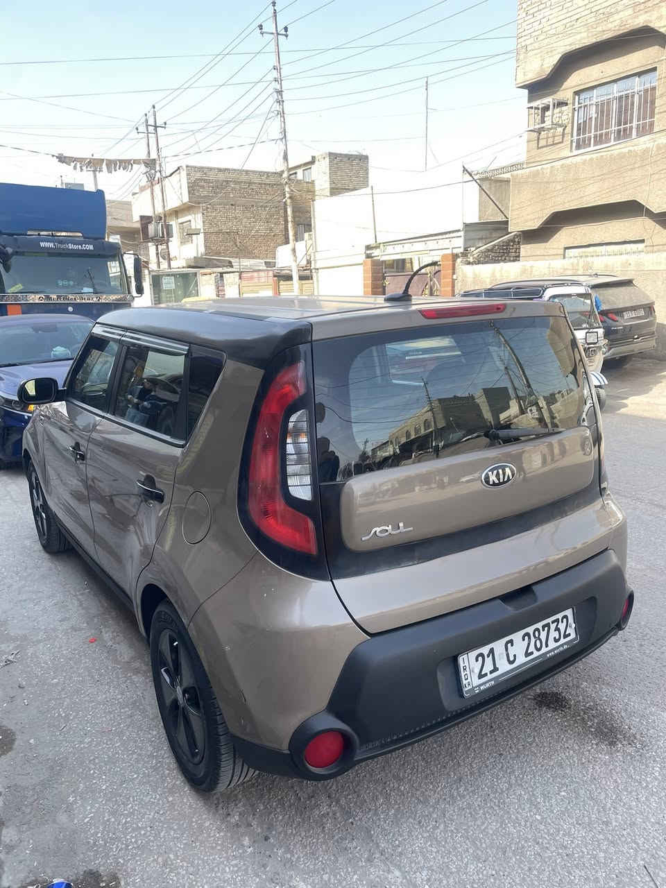 صور الحادث والسونار اسفل المنشور⬇️
كيا صول 2015  مكينه 1600جي دي اي 
سياره جاهزه رقم سليمانيه الجديد 
سنويه جديده تبريد تدفئه خير من الله 
تخم تاير باتري جديد السعر108
مكاني بغداد الدوره ورقمي ***********
