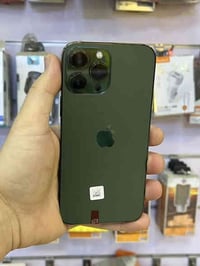 13 برو ماكس جهاز مكفول ما داخل صيانة وتر بروف  ذاكرة 256 بطارية 93 نمو...