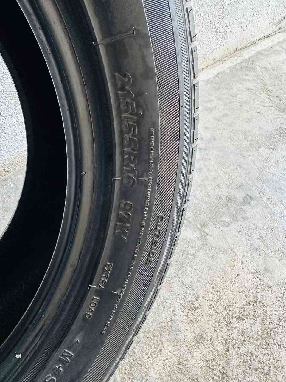 زوج تاير حجم 16.55.215 اخو الجديد نفس النقشه السعر ٥٠ الف عنوان بغداد الكرخ *********** وتساب
