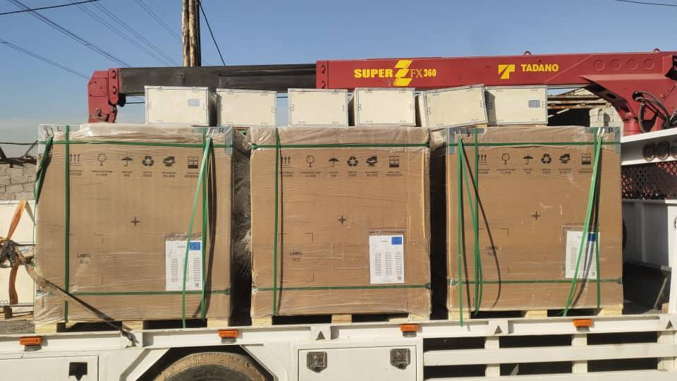 بقوة الله مستمرين بتجهيز زبائننا في جميع المحافظات العراقيه ب
الواح لونجي وبطاريات ليثيوم ل١٦ ك وجميع احجام الانفيرترات وكيبلات الطاقة الشمسية ومن الله التوفيق 
بغداد القاهره ***********
