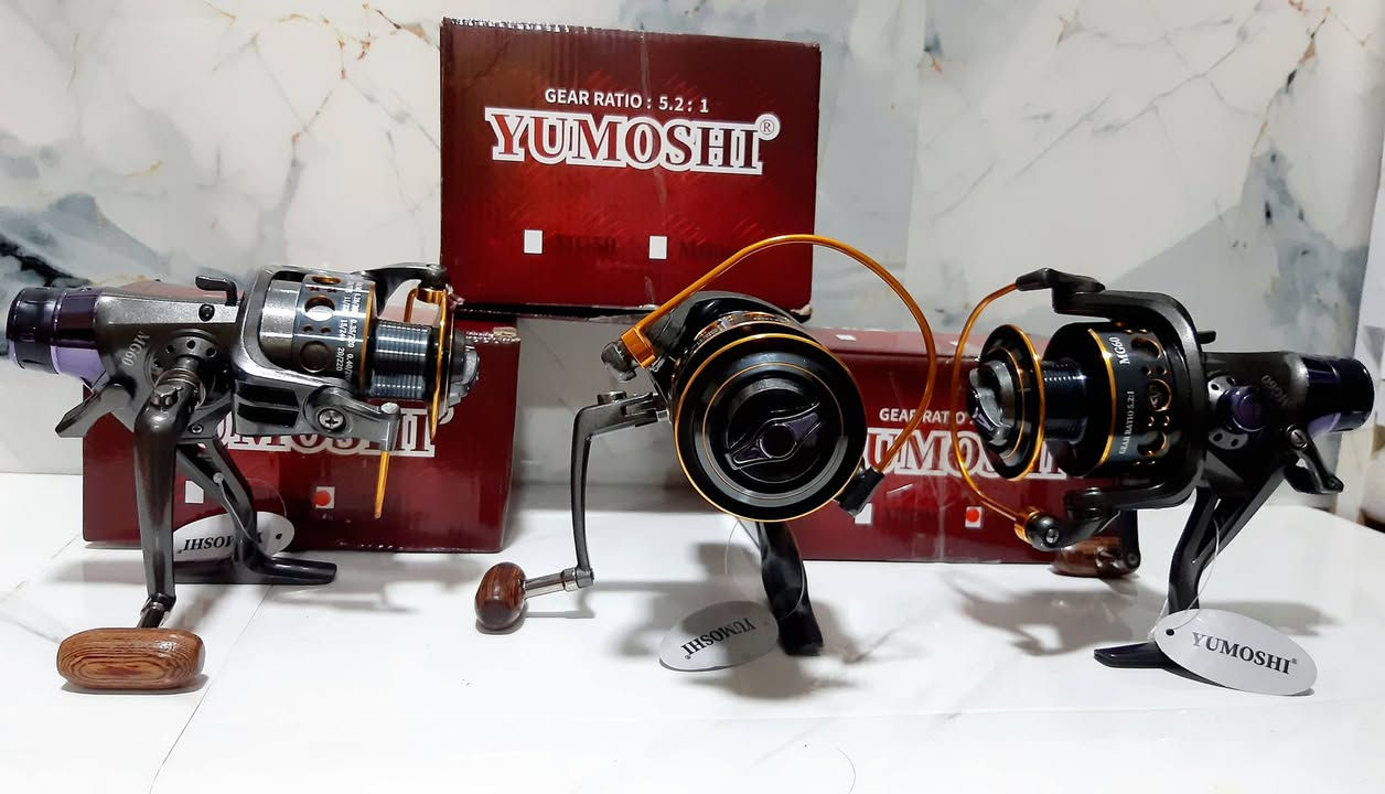 👑 الغـنـيـة عــن التـعـريـف 👑
🔰 يوموشي  ®YUMOSHI 

🔰 موديل MG60 تعادل حجم 8000 تقريباً 

◾مكينة مصنوعة من الألمنيوم، سلسة متوازنة متانة عالية فائقة النعومة مقاومة للماء، ومناسبة لصيد الأسماك بتقنية الغزل. 

◾تحتوي على گلج مزدوج امامي وخلفي مقاوم للصدأ وتحتوي أيضاً على عتلة الصدمة او عتلة الفخ. 

◾تتميز بكوب سلكي معدني بالكامل ومقعد عجلة قوي. 

◾ذراع التحكم قابل للطي مما يسهل على تخزينها، مصنوع من المعدن بالكامل CNC مع مقبض خشبي يوفر قبضة مريحة، ويمكن تغييره إلى اليمين واليسار. 

◾الوزن 468 غرام مناسبة للصيد في الانهار والبحار. 

❇️ التروس 5.2:1
✳ ️تحتوي على 1+10 بولبيرنك 
❇️كمية استيعاب الخيط : 
م28/300
م35/220
م40/200 

🔅 سارع بالحجز ولاتفوتها من ايدك

🔆 السعر 35.000
، 
، 
للحجز والأستفسار مراسلة الصفحة 📩
أو الواتساب على الرقم *********** ☎️
يوجد خدمة توصيل 🛵
