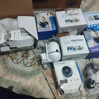 شلعه كاميرات ١٠ صغار و٢ سرية كلها عل اول تم ٩٠ الف مع التوصيل  ٠٧٩٠١٢٦...