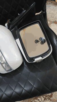 بگ لايت موهافي خليجي+مسطرة بنيد+باور تفصيخ  ***********خليجي+صالنصه كامله+ مرايات لون ابيض خليجي عادي  قفل جنطة لوك+  كب ويل
