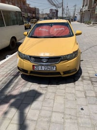 كيا فورتي ٢٠١١ للبيع رقم ديالى السياره مصفره هيئة وغرامات وجاهزه من كل...