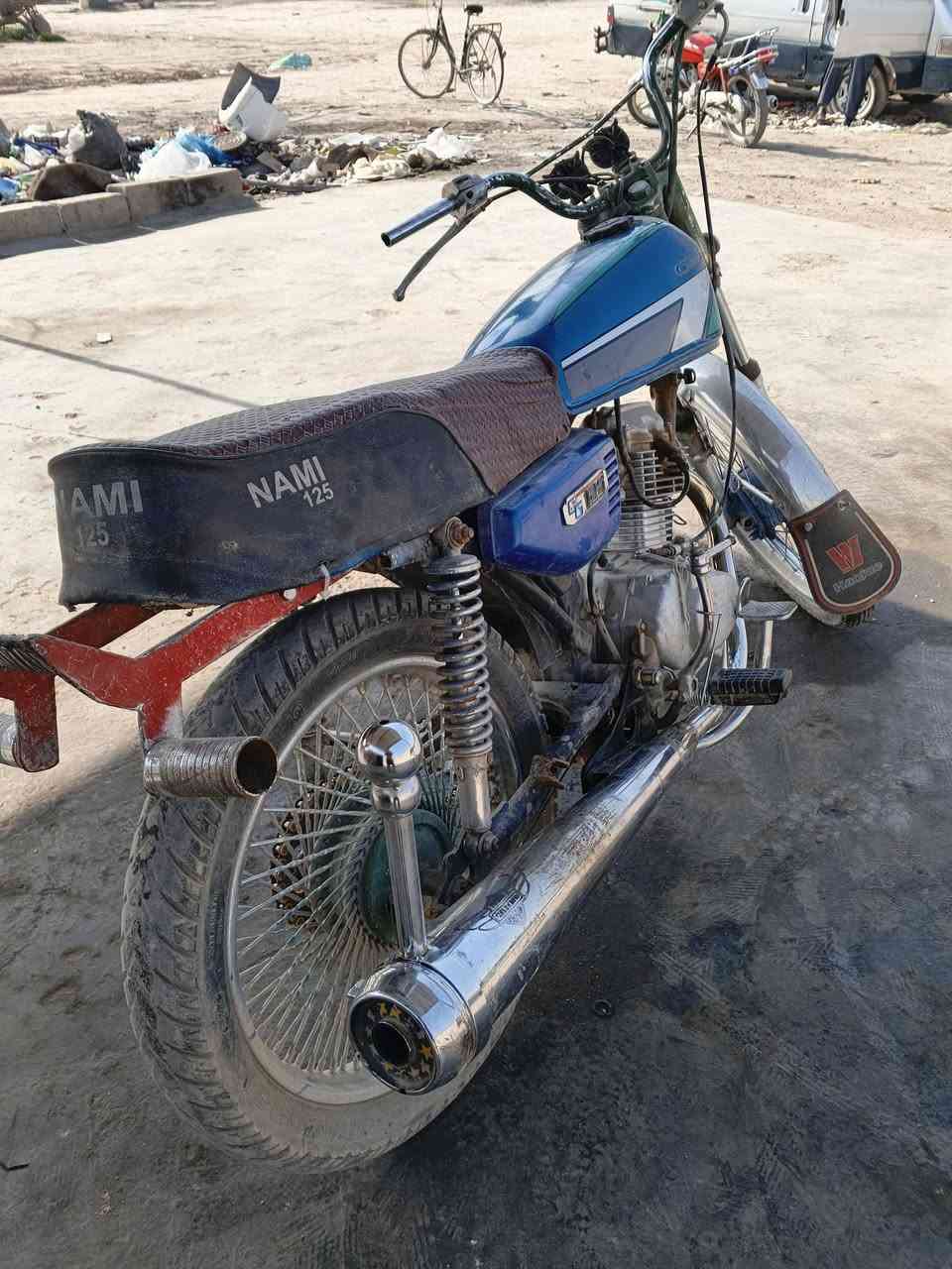 دراجه نامه حربي للبيع المكان الهارونيه نضيفه كلش السعر 200وبي مجال ***********
