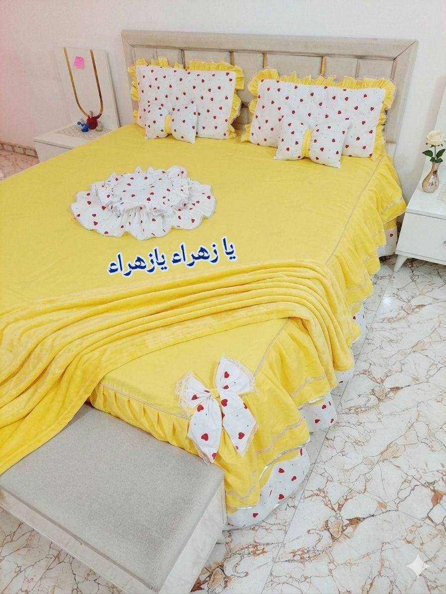 السلام عليكم ، موديل اليوم من أرقى الموديلات 👇🏻
نظام ٧ قطع حسب الطلب… 
بتفاصيل لطيفة ودمج ألوان راقية جداً 💛🤍❤️
للحجز والإستفسار ، يرجُى التواصل على الخاص…


**إذا كنت صاحب هذا الإعلان وتريد حذفه لأي سبب، رجاءا أرسل رسالة إلى الدعم الفني**