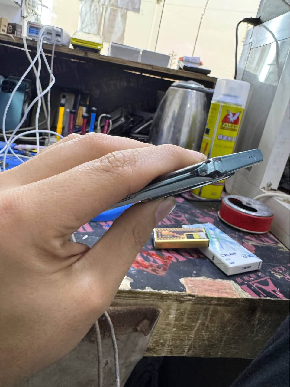 هونر X9c
256 ذاكرة 
عشوائية 12
الجهاز كلشي ممصلح بي ومكفول 
بي رصعات 2 وفطر بل الغلاف مال الكامره  
كلشي شغال بي.ومكفول من التصليح 
وسعره جداً مناسب 
حله ابو خستاوي 
*********** المصيب, بابل
