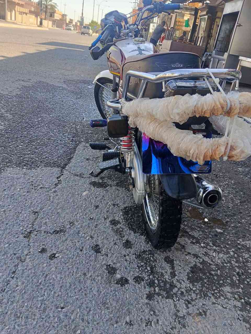 سلام عليكم دراجه  موديل 24 بعدو شركه كامل    مابي يا نقص نشاط فول  منفيس موجود البيع مراوس هم يرهم مكان حويجه ***********
