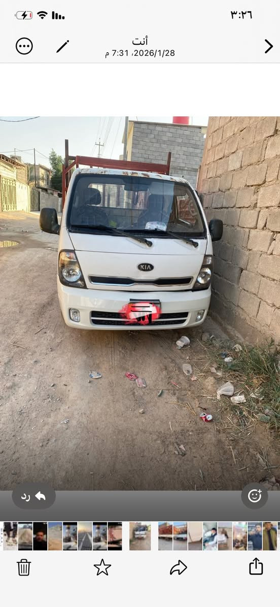 سلام عليكم بنكو حمل للبيع السعر ٨٠ وبيها مجال  السياره بسمي التحول ثاني يوم رقم الهاتف   مكاني بصره ابو خصيب ***********
