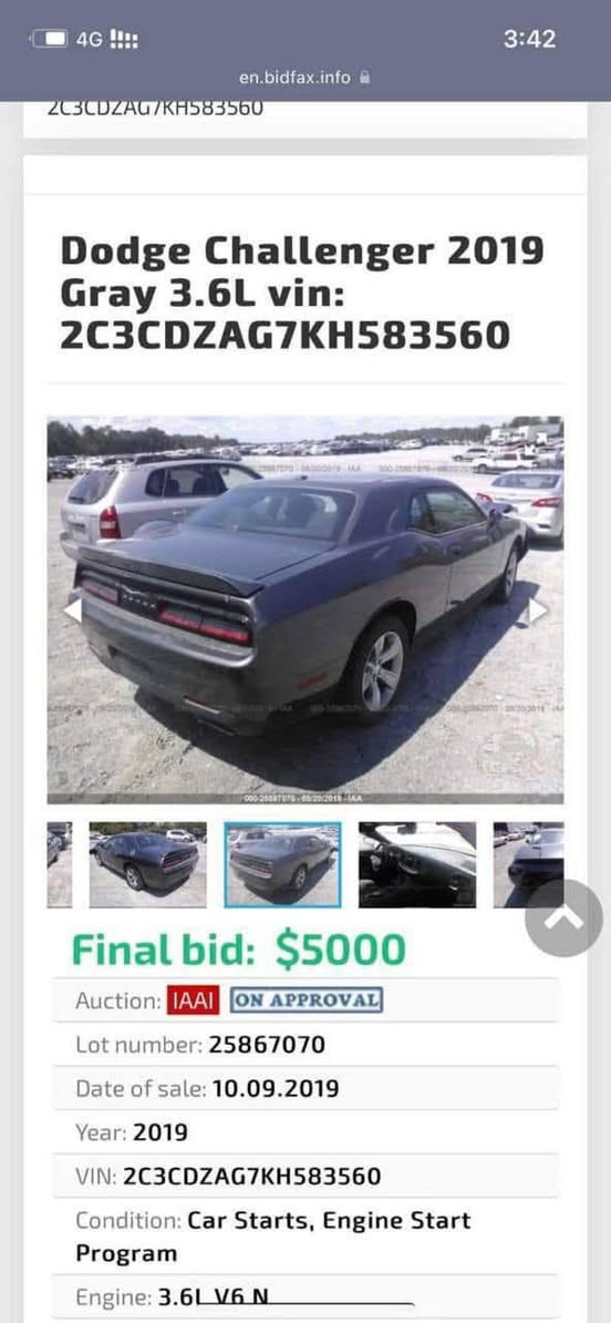 للبيع فقط
جالنجر ٢٠١٩ sxt v6 3600
ماشية ٨١ الف
السيارة بـ اسمي رقم بغداد الدولي ، هزة جديدة
سنوية ٢٠٣٠
حادث بسيط جاملغ وبنيد ( صور الحادث والسونار بالمنشور )
محرك كير تبريد كفالة عامة
مواصفات 
بصمة تشغيل
بصمة ابواب + بصمة صندوك
تشغيل عن بعد
شاشة وسط
منظومة زنون
فول تحكم ستيرن
تبريد قطعتين
تايرات خلفي ٢٧٥
امامي ٢٤٥
ويل ٢٠
كشنات حضن
كامرة دوارة
كشن السائق كهرباء
مثبت سرعة
نظام سبورت
هيتر بالمري
السعر ١٦٢ وبيه مجال
العنوان بغداد حي الجهاد


**إذا كنت صاحب هذا الإعلان وتريد حذفه لأي سبب، رجاءا أرسل رسالة إلى الدعم الفني**