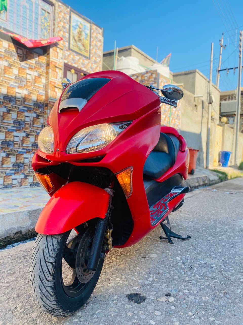 اللهم صل على محمد وال محمد
السلام عليكم شباب دراجه فورزه (0/9) كرستال سبعه كير الون  احمر رومانسيه  مفوله تزويد اليابان بومه صالنصه رياضي  مري نيكل الدراجه شلعه ومعدل فول شرط تراي رمبه كفاله عامه 
مكان الدراجه ناصريه قضاء الفجر صاحب الدراجه 👈 حمودي ميشو اتصل وبيك خير وتدلل ‏‪***********‬‏ واتساب اني مكلف بلنشر
