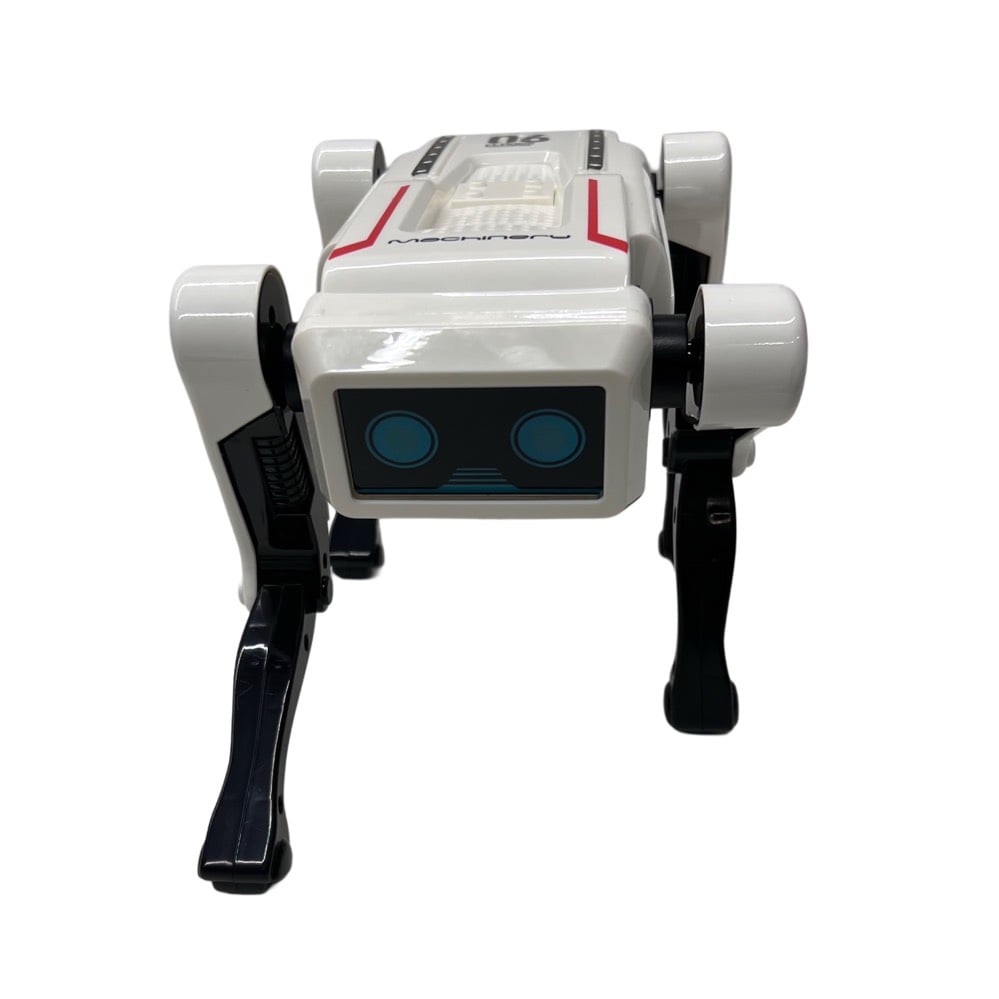 لتوصيل مجاني لجميع محافظات العراق 
روبوت الكلب الذكي AI ROBOT – تحكم عن بُعد 2.4GHz مع أوامر صوتية

روبوت كلب تفاعلي يعمل بالتحكم عن بُعد بتقنية 2.4GHz، مصمم للحركة واللعب وتنفيذ أوامر متعددة مع إضاءة وموسيقى.

 • يعمل بتحكم عن بُعد بتردد 2.4GHz لسهولة التحكم بالحركات.
 
• يدعم الأوامر الصوتية (Voice Control) والتفاعل المباشر.
 
• مزود بخاصية البرمجة لتنفيذ الحركات حسب تسلسل الأوامر.
 
• حركات متعددة مثل: التقدم للأمام، الالتفاف، الجلوس، النهوض، والانحناء.
 
• يحتوي على موسيقى، رقصات ديناميكية، وإضاءة جذابة.
 
• يدعم وضع الدورية التلقائية (Auto Patrol) ووضع الاستعراض (Stunt).

 • ريموت كنترول 2.4GHz
 • تحكم صوتي
 • الفئة العمرية: 8 سنوات فأكثر
 • الروبوت: بطارية ليثيوم قابلة لإعادة الشحن 3.7V 
 • الريموت: 2 × بطارية AA 1.5V

الملحقات:
 • جهاز تحكم عن بُعد
 • بطارية ليثيوم قابلة لإعادة الشحن 3.7V
 • كابل شحن