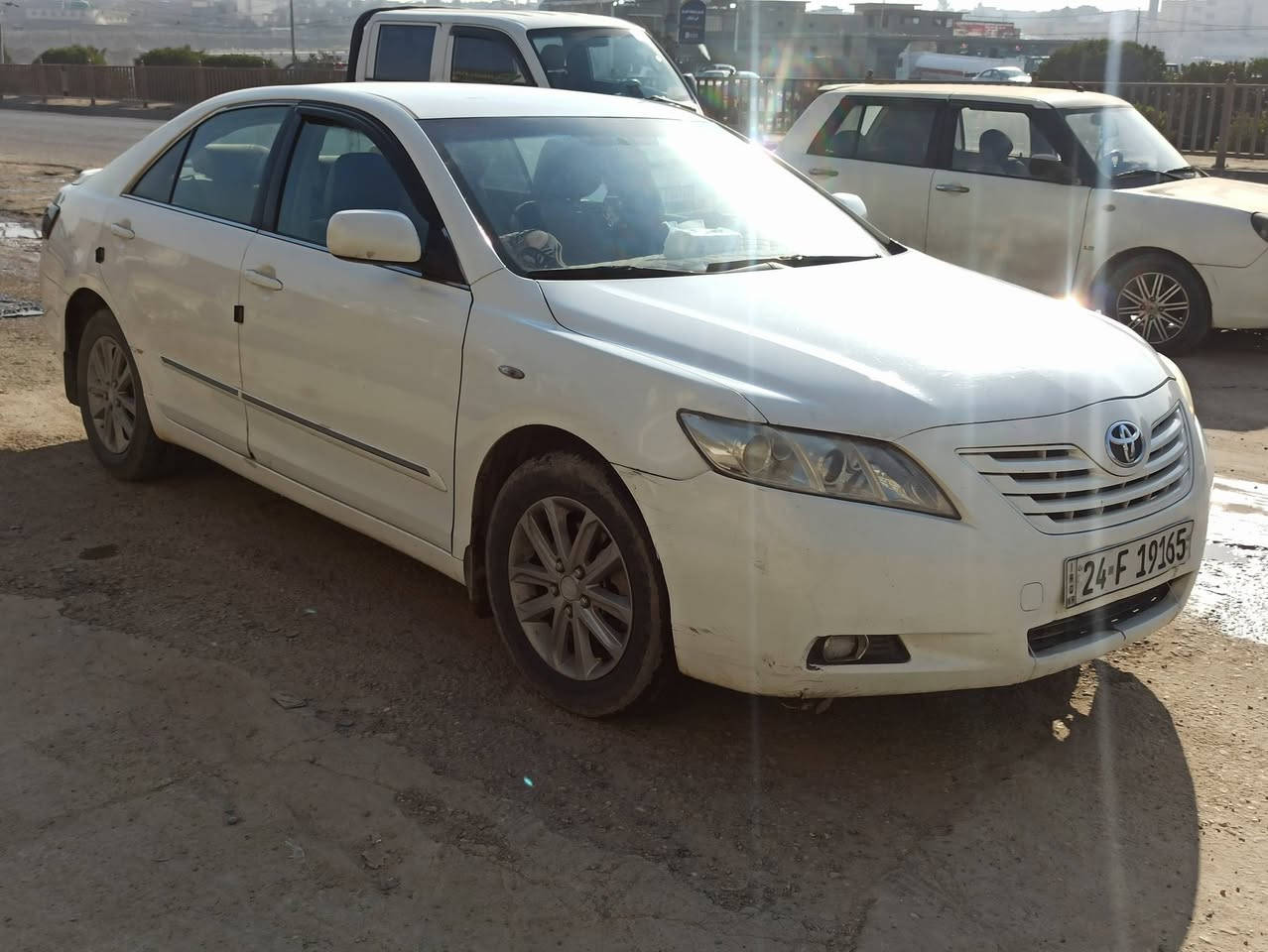 السلام عليكم
كامري 
موديل 2008
وارد خليجي
رقم دهوك الدولي 
كابون بأنزين الكتروني 
محرك وكير شرط 
محرك 2400 ما مفتوح مال كصه 
سياره بدون صبغ بيها بارد فقط موضح بالصور السونار 
شرط التحويل 
السعر 105$ وبي مجال

🛑قفل سعر بالتليفون ماكو تعال شوفها وادفع سعر اليعجبك 

🛑ملاحظه مهمه
 يرجى الاتصال من  الساعه 9 صباحأ إلى الساعه 9 مساء
#العنوان موصل الجديده شارع بغداد مجاور سنتر بغداد
#مكتب ال رزان للسيارت
***********
***********
