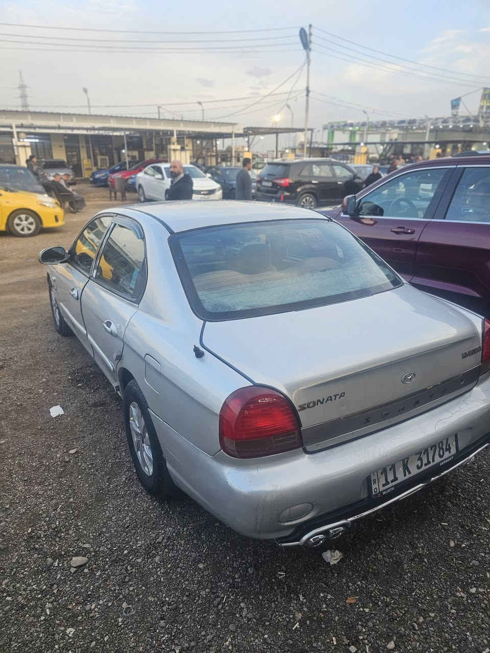 سوناتا 2001 سنويا جديد  سلندر4. كير اوتماتيك كير ومحرك جديد كهربائيات كله جاهزه تبريد موجود مكفوله من ضربه ومصبوغه صبخ درجه أوله لل جماليه عام السعر 55وبي مجال بسيط مكاني ديالى كلار لتفاصيل ***********
