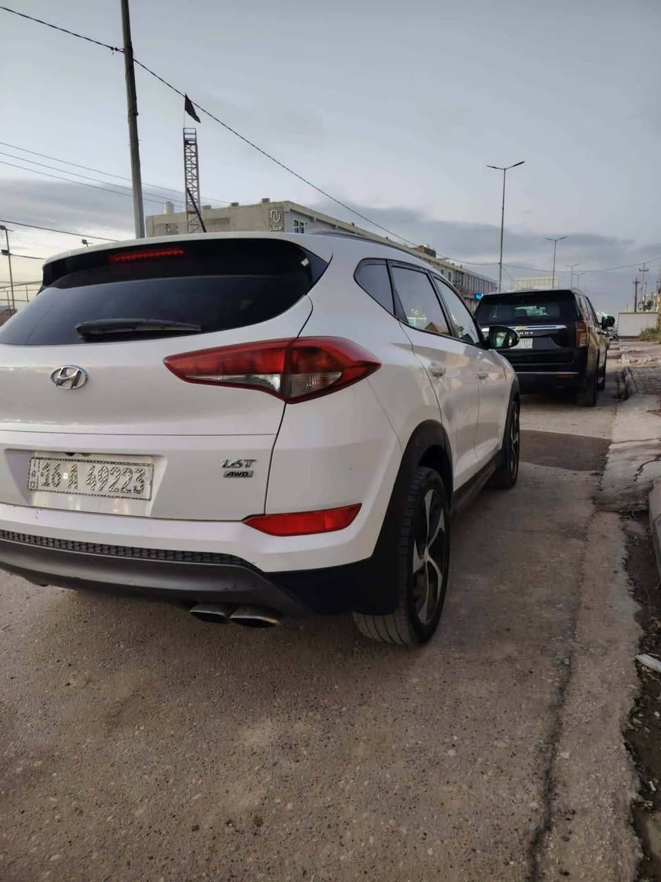 توسان 2016 امريكي حادث بنيد ومصلح نفسه موصفات نص فول محرك 1600تيربو رقم قادسية باسمي سعر 145وبيه مجال مكان سيارة رميثة ***********
