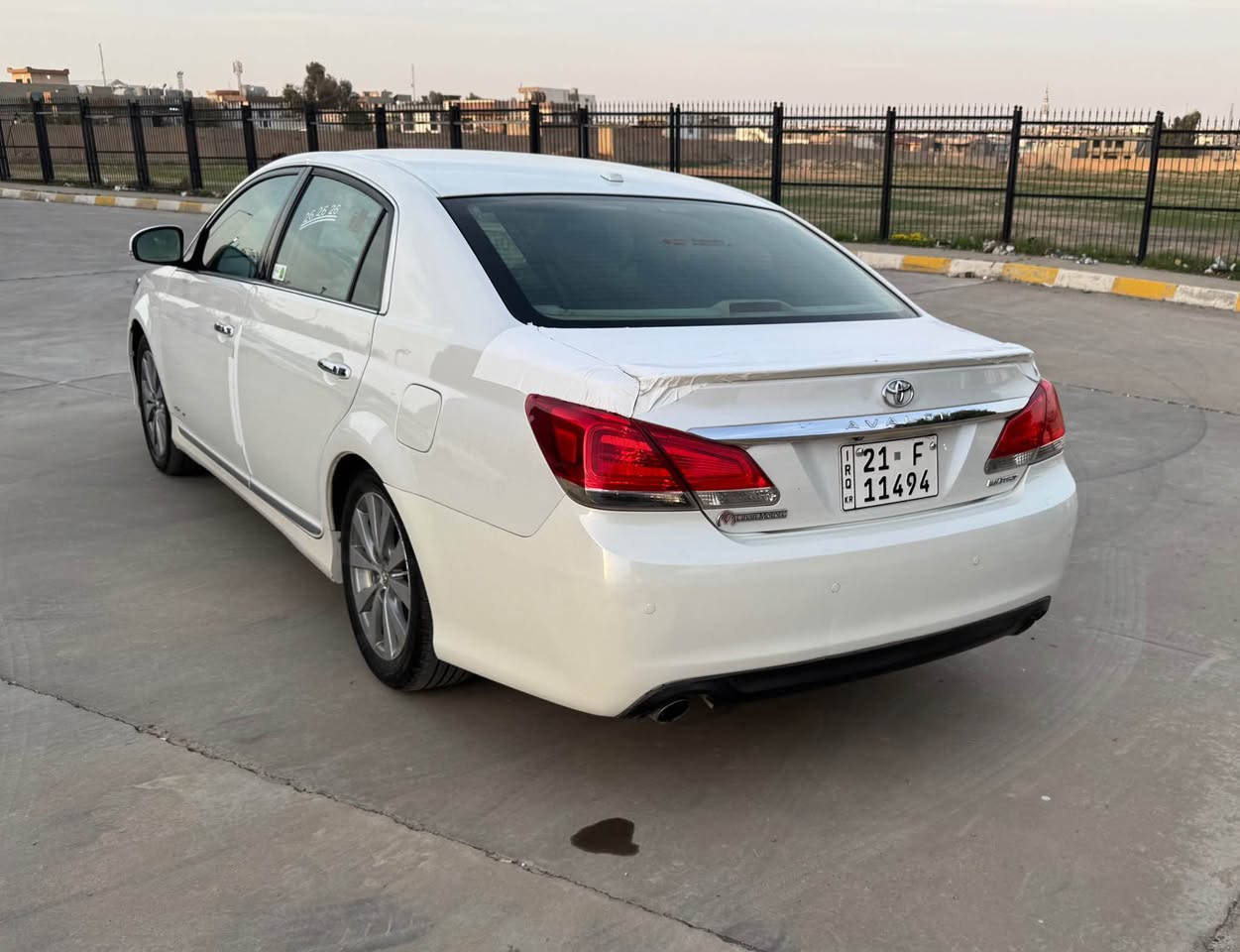 ‎تۆیۆتا ئەفەلۆن 2012 خلیج لمیتد فول
‎قەباخ رەش 
‎سەیارەکە نموونە لە جوانی  
‎مواسەفات پێنج بەسمە کوشن کارەبا  
‎کوشن میمۆری گەرمو سارد پەردە 
‎حاسەی پێشوو دوا کوشنو شانو سەقفی لۆک لۆکە
‎سەنەوی رەقەمی تا ٢٠٢٨ تازەیە
‎بەناوی خۆمەوەیە بیتاقەی بەنزینی هەیە 
‎سەیارەکە ماڵی دۆستە 
‎کامل سێرفسی بۆ کراوە
‎ رۆشتوە سەیارەکە km20000
٣پارچەی بۆیاخە بی ناوگرتن
جاملخ و بۆنیت دەرکای سایەق بەس بەخە 
‎سـعـر :195 مەجالی برایەنە  

‎گێر و مەکیەنەی بەشەرت 
‎هیچ کێشەیەکی تێدا نییە 
***********
شوین: کەرکوک كركوك, العراق
