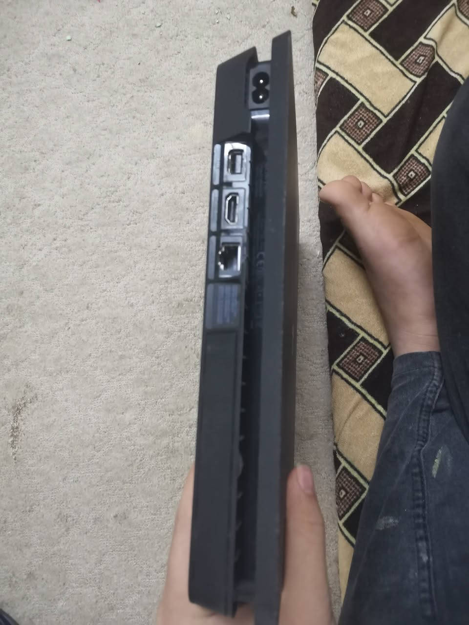 السلام عليكم
بلي ٤ سلم 💥💫

اونلاين تكدر تشغل يوتيوب وتكدر تلعب مع اصدقائك🌹
نظام ١٣.٠٤
كامل ملحقات عدا الكارتون 🌸💖

واير HD 💥

واير تشغيل 👍

مفتوح لغرض التنظيف فقط فقط 💝

يدتين وياه اصلي وتجاري ( التجاري بيها عطل ال L1 L2 عاطلات والمربع مرات ميتشغل بس اليده تشتغل وتعتبر افضل نوعيه تجاري 💖

الهارد نص تيرا 💗

وياه ٣ أقراص قويات كلش 💫.

Gta5🌷

PES 2018💓

God of War 4💥

 بس الأقراص ب ٥٠ صارن عليه ❤️

السعر ٢٠٠ وبي مجال للطيبين 💕

او مراوس ب بلي ٣ واخذ فرق ❣️

مكاني نجف ماعندي توصيل ❤️


**إذا كنت صاحب هذا الإعلان وتريد حذفه لأي سبب، رجاءا أرسل رسالة إلى الدعم الفني**