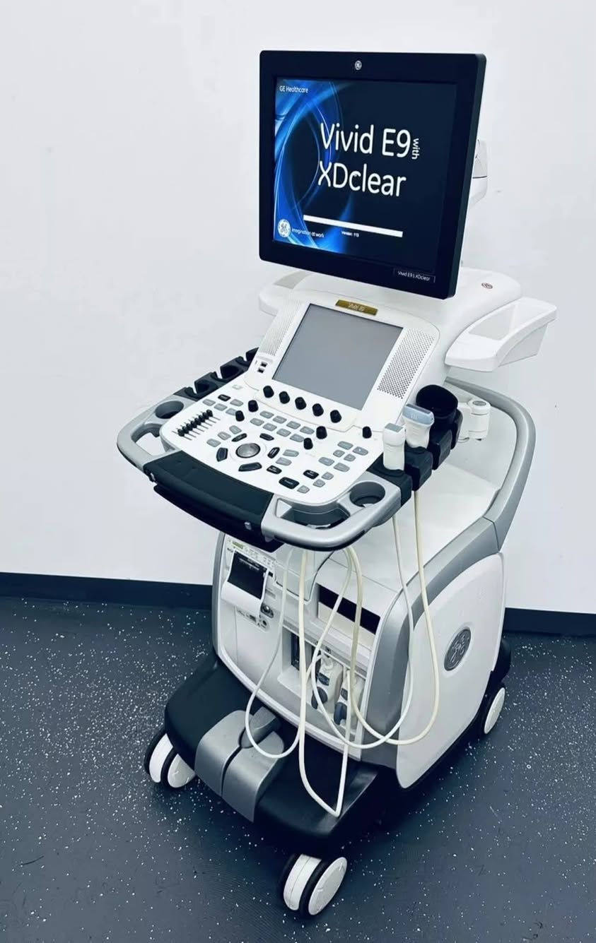 📢 للبيع – جهاز إيكو احترافي GE Vivid E9 XDclear
💎 جهاز متطور بفئة الأجهزة القلبية عالية الدقة

🔹 الموديل: Vivid E9 with XDclear
🔹 الشركة المصنعة: GE Healthcare
🔹 الحالة: نظيف جداً – شاشة تشغيل جاهزة
🔹 الاستخدام: مخصص لتصوير القلب والأوعية بدقة عالية (Cardiac Imaging)
🔹 مزوّد بتقنيات XDclear لتحسين جودة الصورة والاختراق العميق
🔹 واجهة مستخدم متكاملة وسهلة الاستخدام
🔹 عدد منافذ البروب متعددة – يناسب أنواع متعددة من المجسات
🔹 متوفر مع بروبات حسب الطلب (Convex, Linear, Cardiac...إلخ)
🔹 الجهاز خاضع للفحص والتجربة قبل التسليم

📦 إمكانية الشحن لجميع المحافظات
🔧 يتوفر تركيب وتشغيل وتدريب عند الطلب
📞 لمزيد من التفاصيل أو الحجز: 📱[***********]

💼 الثقة للأجهزة الطبية – نضع الجودة بين يديك

