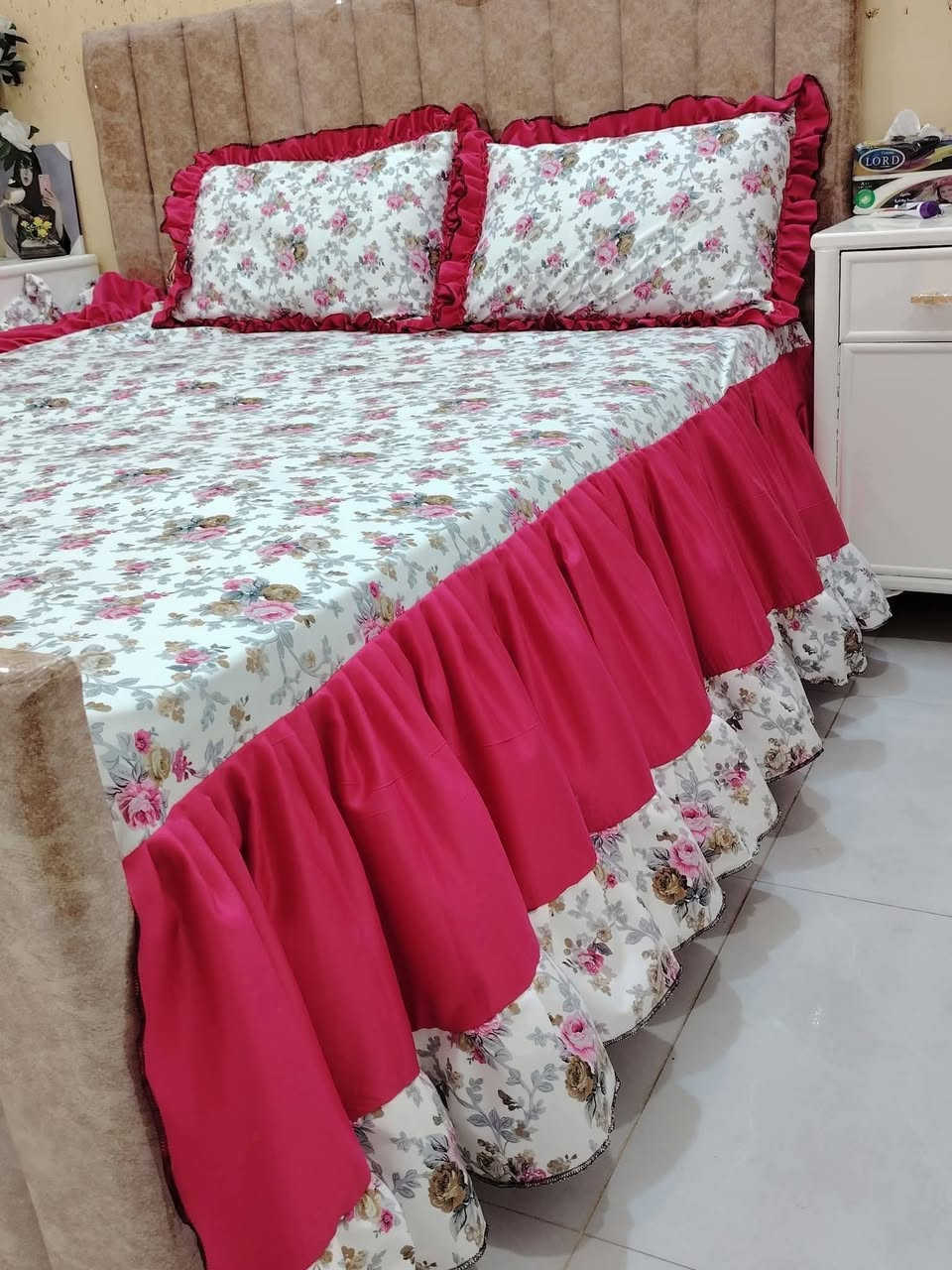 بلشنا موسم الفرشات الصيفيه🌹
خامه ناعمه👄
خامه قطنيه زبده🥟
خامه متسبب تحسس☺️
خامه بارده🥶
اجود انواع الاقمشه متوفره حاليا
لا نتعامل بالرديئ ابدا✋🚫
يوجد توصيل كل المحافضات🚕
 السعر حسب موديل وعدد القطع 💕✋
@إشارة


**إذا كنت صاحب هذا الإعلان وتريد حذفه لأي سبب، رجاءا أرسل رسالة إلى الدعم الفني**