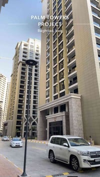 مرحبا توجد شقة للأيجار استلام جديد  في مجمع ابراج النخله  الكائن على ش...