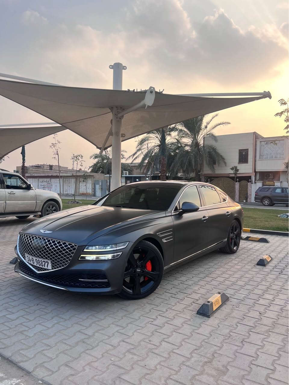 السلام عليكم جينيسس G80 2021 سته سلندر 3500 توين تيربو فول مواصفات ابواب شفط مغلفة ppf مطفي ضمان 5 سنوات رقم بصرة بأسمي شخصياً ماشية 40mil داخله تقرير  البدي كفالة عامة من زلغ اكفلها من كلشي كهربائيات گير مكينه مواصفات سياره داخله ماشيه 10 الاف ومشت عندي مابيها اي مشاكل سعر 273 مكاني البصرة حكيميه *********** شط العرب, البصرة
