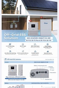 🔵 متوفر الآن إنفيرتر Deye Off-Grid ESS 6KW 🔵 💥 أداء قوي وثبات عالي للأ...