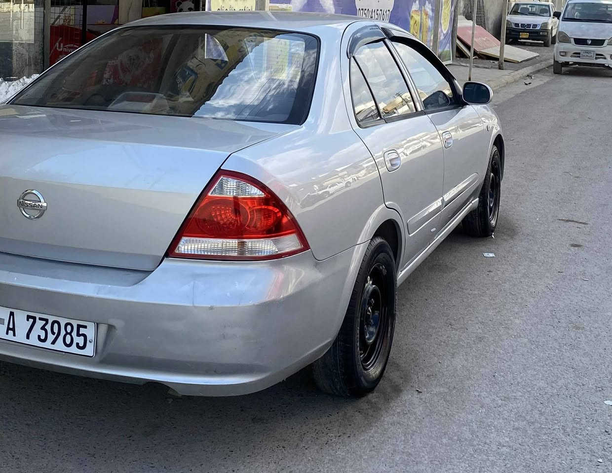 نیسان سەنی 2010 کۆری 
 یەک پەڵەی بچوک دەرگای دواوە
 بێناو گرتن گێڕ عادی، 
ناو ڕەش مەکینە گەورە 
مەکینە سپی مەکینەی نەکراوەتەوە

سعر : لە کۆمێنت داوای بکە ڕاستەوخۆ بۆت دێت 🤖 

سەنەوی تاوەکو مانگی حەوت بەسەر ناچێ
 ٢٠٠،٠٠٠ ڕۆیشتوە

ژمارەی خاوەنەکەی 
 ***********
وەتسئاپ
