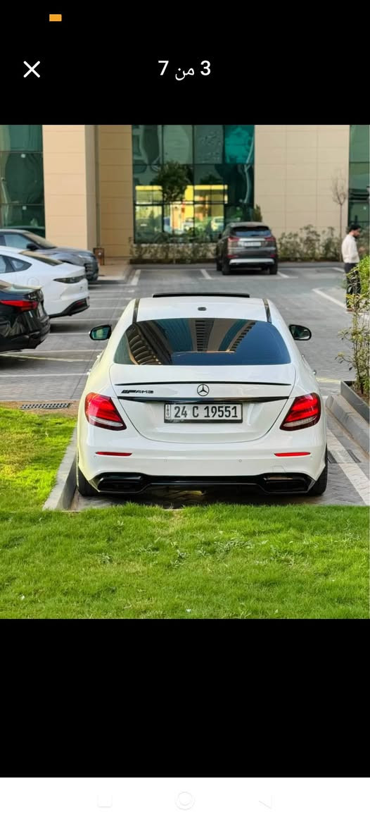 سلام عليكم  .
مارسيدس 2017  E300 كلاس  

محرك 4 سلندر تيربو مساج بالكشانه عطر مايباخ سياره دفع مو سحب (اكسل) بدون صبغ شويه يم الرقم فقط سونار مرفق  سياره جاهزه مراوس بتاهو من موديل 2015 لحد 2020 

***********

***********

