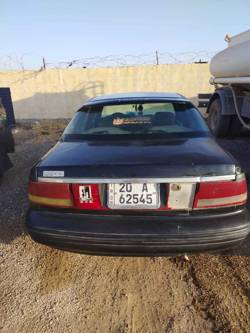 السلام عليكم للبيع برنس موديل ١٩٩٥ رقم ديالى انكليزي بسمي تحويل مباشر سياره كير ومكينه كفاله مكينه جديده كير اوتماتيك كهربائيات كله شغاله صدر جديد تخم تاير جديد دواخل جديده سياره بلاديه ما ناقصه برغي 
السعر ٢٥ 
***********
***********
