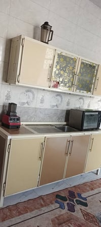 كاونتر تفصال طوله مترين سنك حديد نضيف اخو الجديد 07764064014