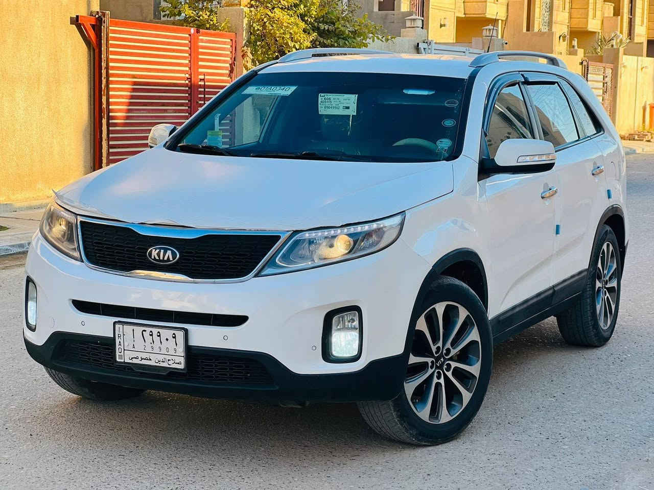 السلام عليكم للبيع سيرنتوا 2014 وارد خليجي كير محرك صدر تايرات باتري كلهن شرط جدد تبريد تدفئه كلها شغاله سياره حلوه وجاهزه مال جناي السياره فول مواصفات عده البنورامه مواصفاتها ويل كب كروم تحكم ستيرن مري شفط واشاير بالمري 5 بصمه 7 راكب كشنات جلد محرك V6 بعد بيها اهواي موصفات ما يحتاج اذكرها ملاحظه... السونار مرفق بالمنشور فقط جاملغ امامي بدون داخل رقم صلاح الدين ألماني مشروع وطني شرط التحويل والغرامات مكان السياره صلاح الدين تكريت السعر 174 بيها مجال رقم الهاتف للاستفسار ***********
