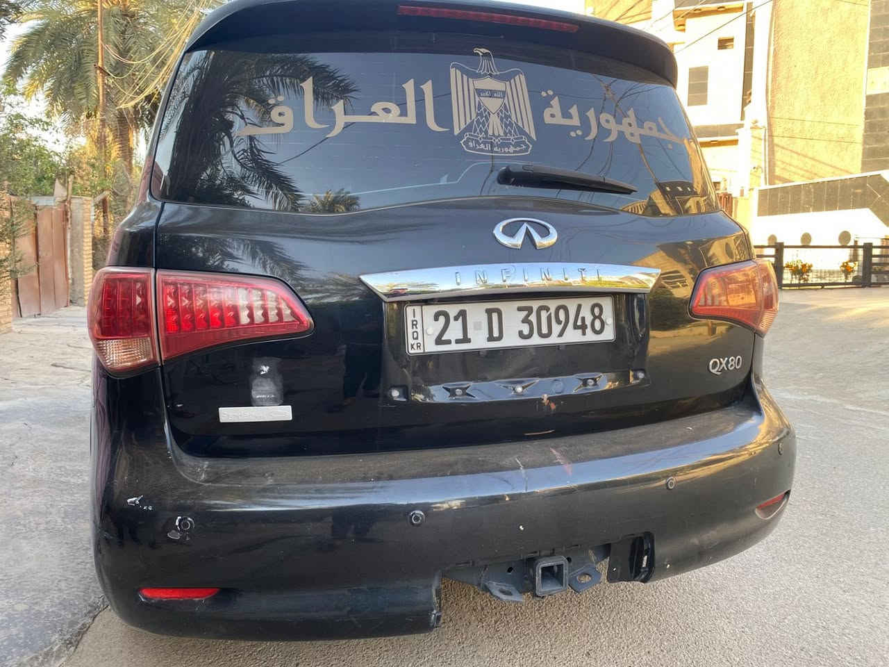 السلام عليكم

انفنتي QX80 موديل 2014  مكينة 5.6 
حادثها جاملغ وبنيد جهة السائق و طاكة بيها ايرباكات الصدر ثنين 
جراد بالقمارة 
سياره جاهزة
رقمها سليمانية 
ماشية 188000 الف كيلو
التضليل تريد اشيلة تريد لــأ بكيفك

السعر 125 بيها مجال 

مكان السيارة بغداد الدورة جمعية خير الله
للاستفسار 

***********

تحياتي
