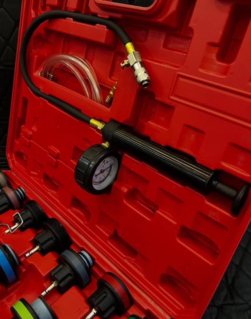 طقم فحص ضغط الراديتر يستخدم لفحص تهريب الماء في نظام التبريد سعرها ٦٠ ألف


**إذا كنت صاحب هذا الإعلان وتريد حذفه لأي سبب، رجاءا أرسل رسالة إلى الدعم الفني**