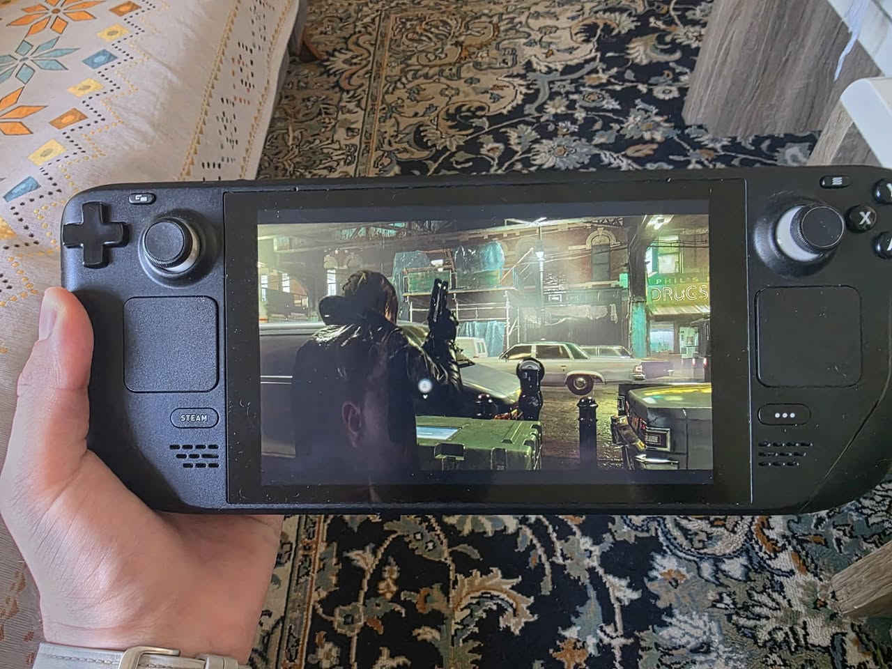 Steam Deck LCD
جهاز Steam Deck LCD
ذاكرة 1TB
ملحقاته جنطة وشاحنة 65 واط
جهاز قوي ويشغل اغلب الالعاب
لعبت عليه Resident Evil Requiem و Clair Obscur: Expedition 33 ويشغل العاب قديمة ومحاكيات
سعره 600 الف مكاني بغداد


**إذا كنت صاحب هذا الإعلان وتريد حذفه لأي سبب، رجاءا أرسل رسالة إلى الدعم الفني**