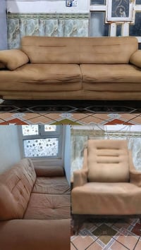 طخم قنفات مستعمل يتكون من قنفتين "2" كبيرتين قابلات للاتساع والفتح يمك...