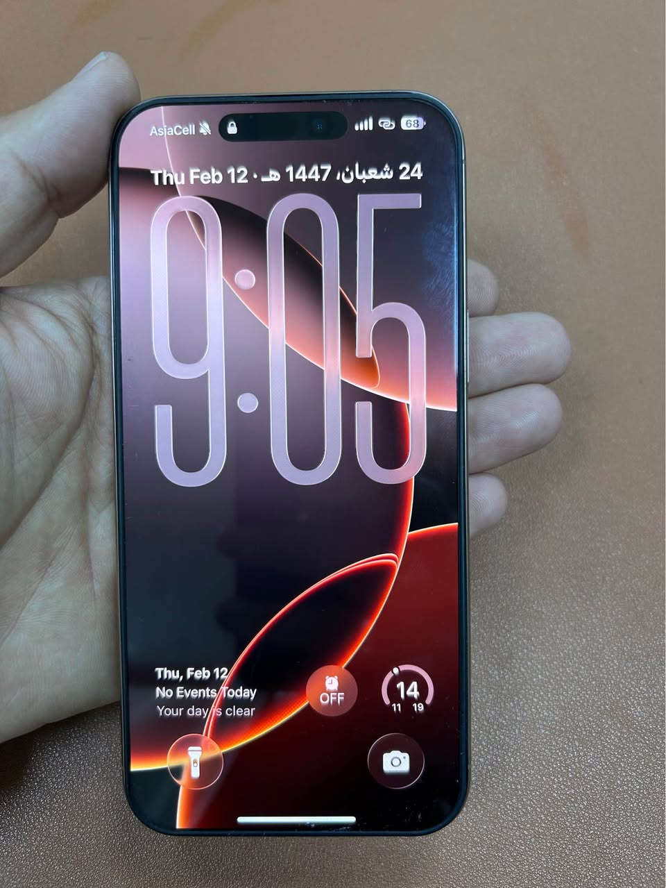 ايفون ١٦ بروماكس لون الصحراوي 
ذاكرة ٢٥٦ 
بطارية ٩٣٪؜ 
كامل ملحقاته موجودة 

جهاز نظيف وما متعوب 
للبيع بسعر ملیون و ٣٢٥ الف 
مکانی كركوك / قادسية ٢ 
للتواصل على الخاص او عبر رقم الهاتف 
*********** كركوك, العراق
