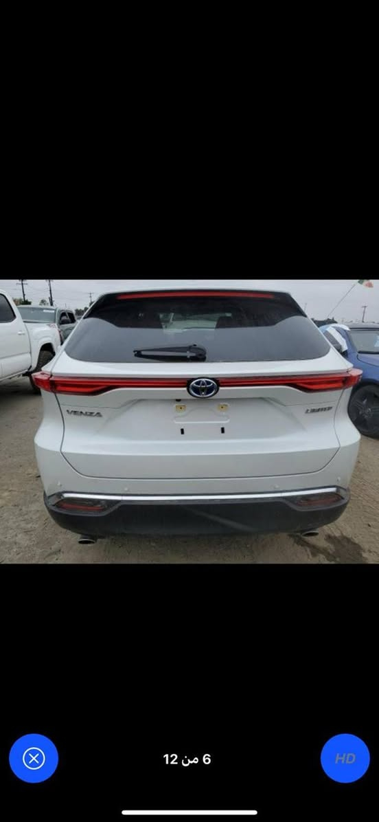 السلام عليكم ..فينزا هايبرد 2023 باسمي وارد امريكي لمتد فول مواصفات 1/1 بيها طخات مبدل بيها جاملغات اماميه وبنيد وباب الصدر مبدل ومصبوغ وباب السائق مصلح ومصبوغ شواصي ولغود مكفولات ماشيه تقريبا 12500ميل سعرها 210$ وبيها مجال الاتصال ***********
