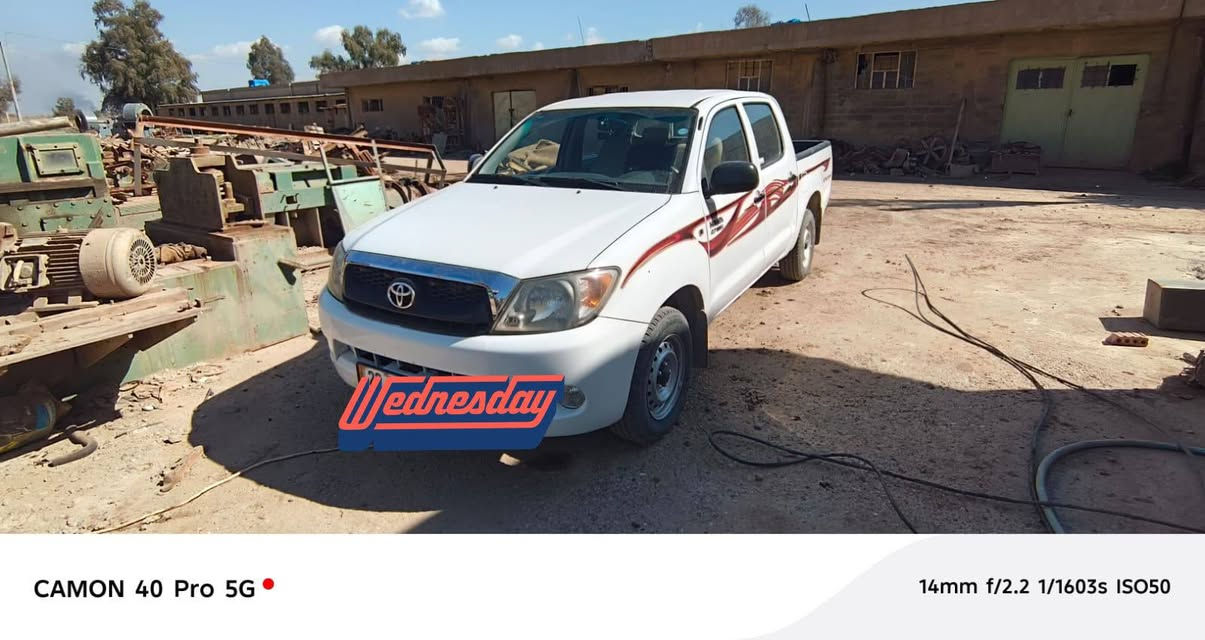 هايلوكس 2009 للبيع او مراوس سيارة مكفولة من الضربة بيها بارد قليل وصبغ قليل يم الدوسات كم موضح بالسونار السيارة بأسمي سنويه 2030 محرك مجفت جديد صدر جديد رقم الهاتف ***********
#هايلوكس #مرزي #فلاونزة
