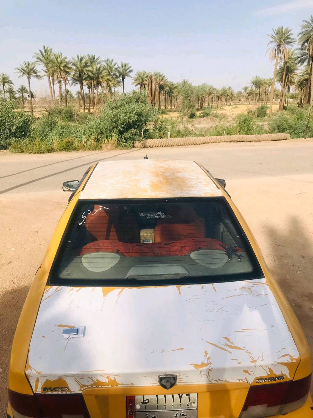 سمند 2010 مكفوله رقم بغداد مشروع وطني گير ومحرك فرنسي بيهه طخه صغيره موضحهه بلصور تحويل گبل تحول .المكان النجف الاشرف  