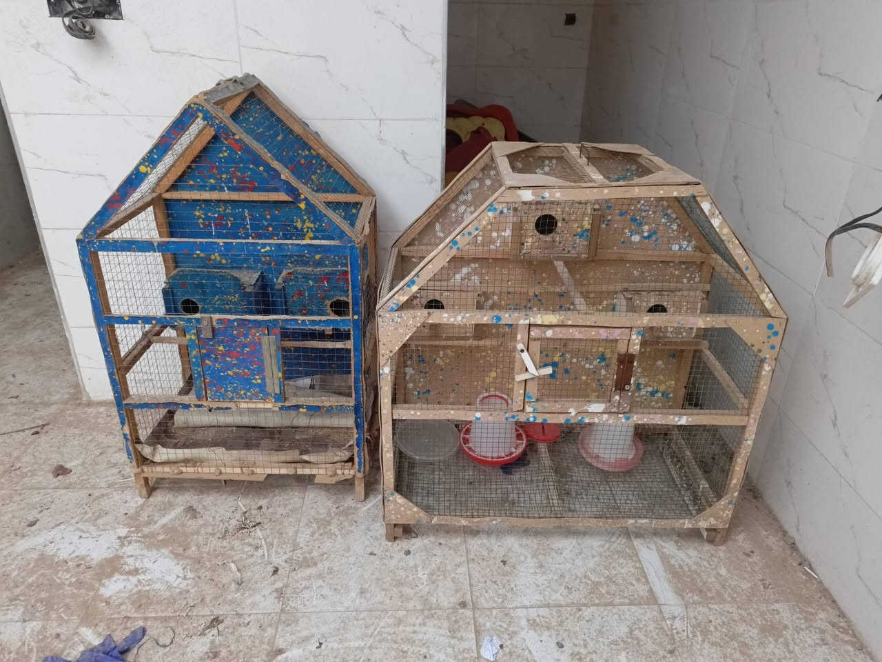 سلام عليكم من رخصة الادمنيه العزاز
سيم سياج 20 متر مع اعمده +
اقفاص طيور بدون اي عيب الشراي 
يتصل *********** أو راسل واتساب 
مكلف بل نشر
