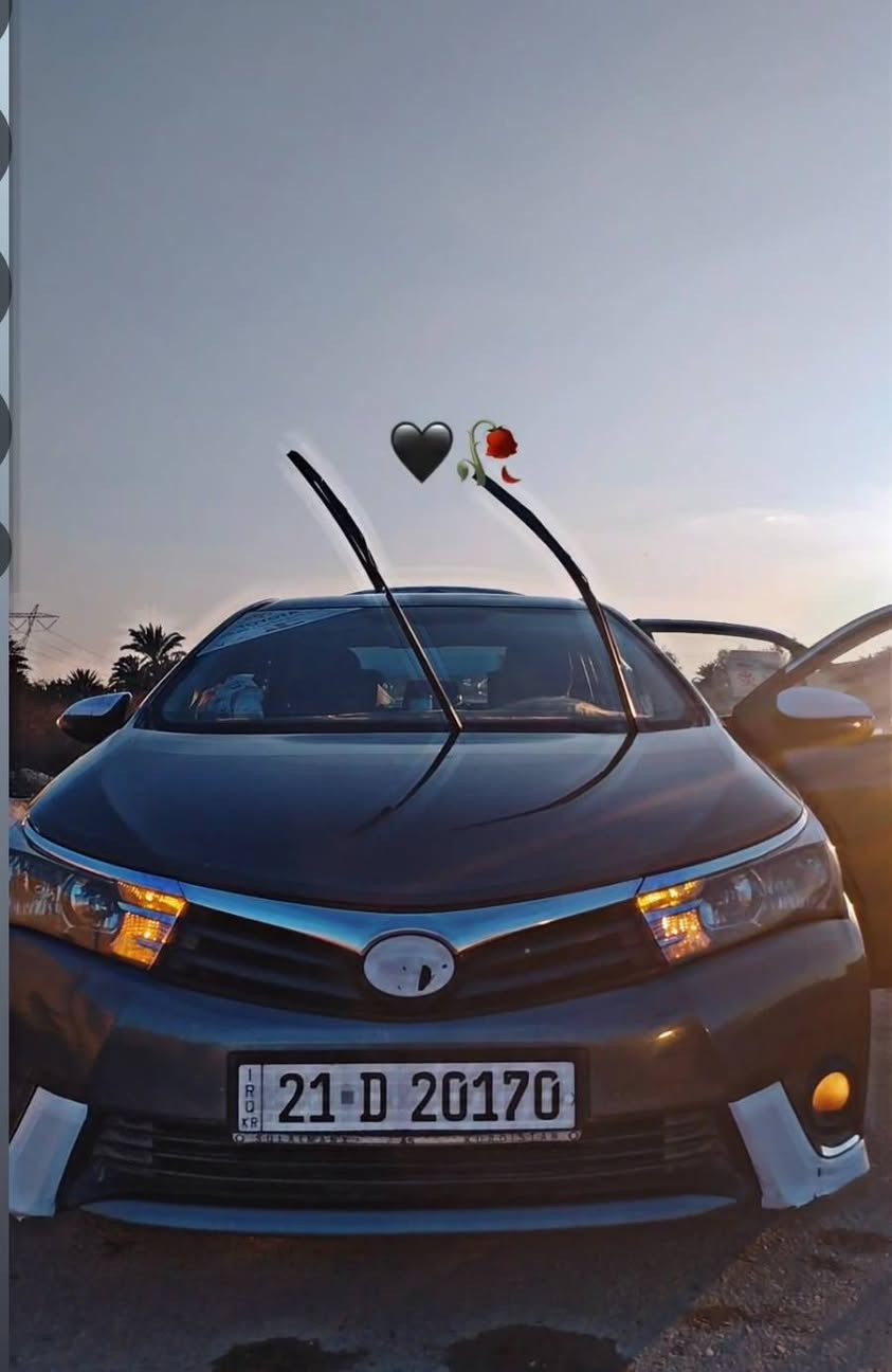 للبيع كورلا مديل 2015 خليجيةة بيهة قطعتين رش بدون دواخل وقطعتين كليرر هزة سنوية جديد رقم سليمانية كير محرك لغد شواصي كفالة السعر ب 118 وبيهة مجالل شراي *********** عنوان ديالى تقاطع القدس
