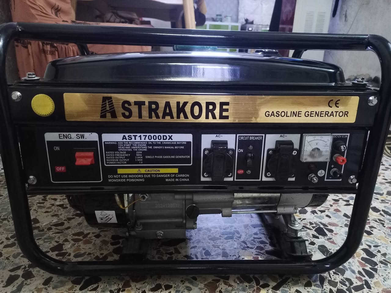 مولدة استرا 3.5kv  للبيع نظيفه جدا جدا السعر 275الف وبيهة مجال أن شاءالله للاتصال *********** مكاني بغداد الدورة
