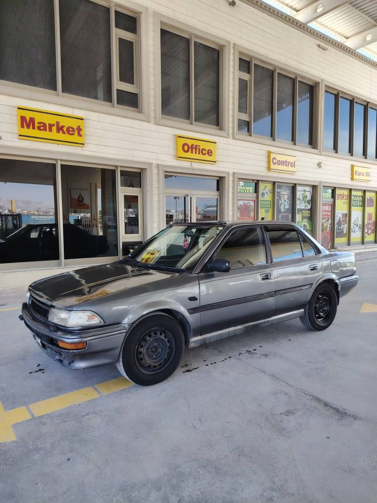 توێتا کرۆلا 1991مەکینە بەخاخ گێڕو مەکینەی بەشەرتی 100فیتەر ئاڕمی پلاستیکی سلێمانی بەشەرتی ئاڕمو ئەوەلیات  موسو بڕاوە نیە  تۆماتیک دەعمو لێدراوی نیە سەیارەکە زۆر جاهیزە تازە بۆیاخ کراوەتەوە لەسەر ساقی بۆ جوانی *********** واتسئاپ   دەربەندیخان  ‌ئەدمینی ❤ دار بنديهكان, السليمانية
