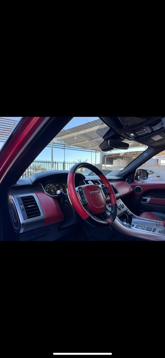 السلام عليكم
رانج روفر سبورت ( وكالة سردار )

موديل 2017

فول مواصفات عل اخير 

محرك 8سلندر (بانزين )

 السيارة مكفولة من كشي 

السيارة بسمي تحويل ثانيوم 

دوسة كهرباء 

كشنات جلد 
السعر بل خاص 

السيارة ماشية 145الف كيلو 

الرقم *********** وبي واتساب
