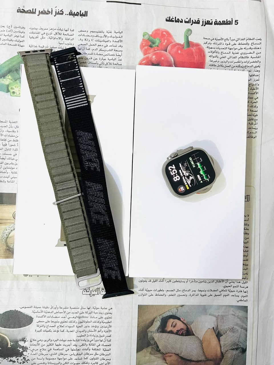 > **إعلان بيع: Apple Watch Ultra 2 Titanium ⌚️**
>  * **الحالة:** مستعملة بحالة الوكالة (نظافة 100%).
>  * **نسبة البطارية:** 99%.
>  * **الملحقات:** متوفرة بالكامل مع علبتها الأصلية مع سير نايكي اسود .
>  * **السعر:*690*/قابل للتفاوض البسيط).
> للتواصل والاستفسار يرجى مراسلتي على الخاص.


**إذا كنت صاحب هذا الإعلان وتريد حذفه لأي سبب، رجاءا أرسل رسالة إلى الدعم الفني**